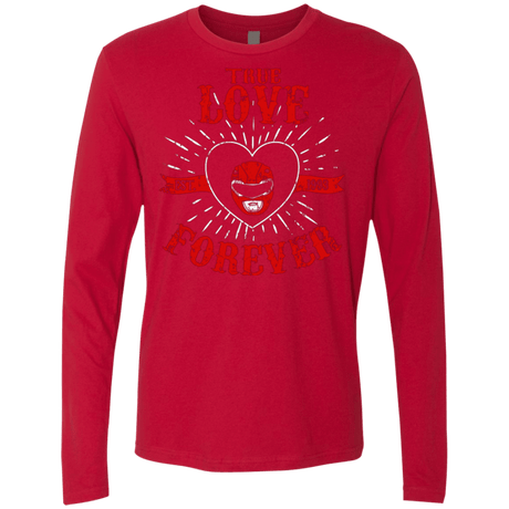 T-Shirts Red / Small True Love Forever Red Men's Premium Long Sleeve