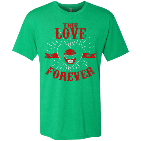 T-Shirts Envy / Small True Love Forever Red Men's Triblend T-Shirt