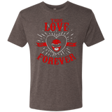 T-Shirts Macchiato / Small True Love Forever Red Men's Triblend T-Shirt