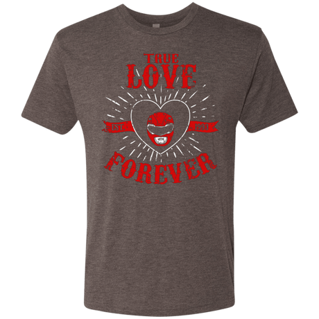 T-Shirts Macchiato / Small True Love Forever Red Men's Triblend T-Shirt