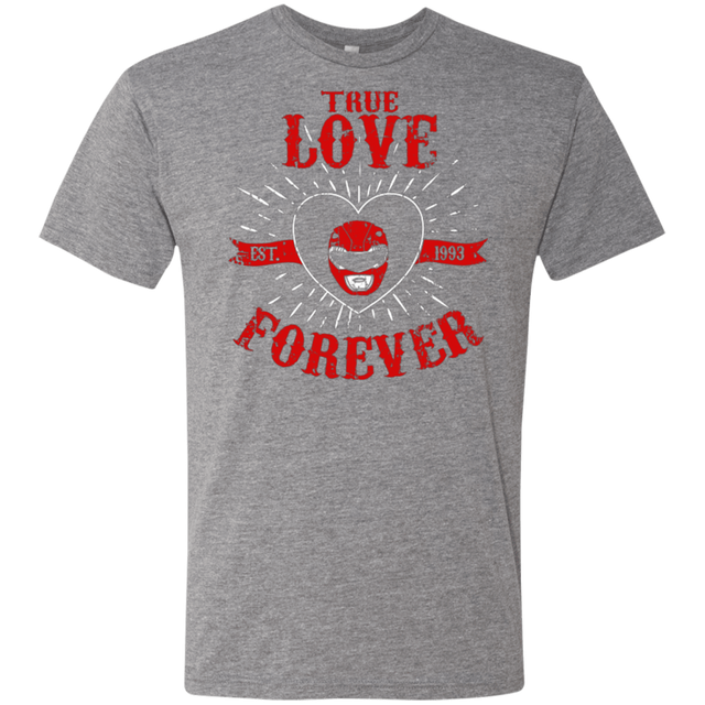 T-Shirts Premium Heather / Small True Love Forever Red Men's Triblend T-Shirt