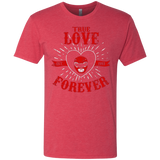 T-Shirts Vintage Red / Small True Love Forever Red Men's Triblend T-Shirt