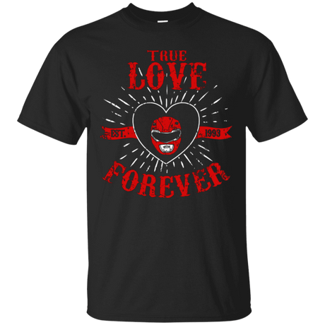 T-Shirts Black / Small True Love Forever Red T-Shirt