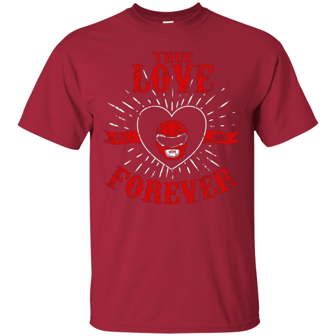 T-Shirts Cardinal / Small True Love Forever Red T-Shirt