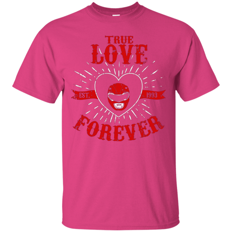 T-Shirts Heliconia / Small True Love Forever Red T-Shirt