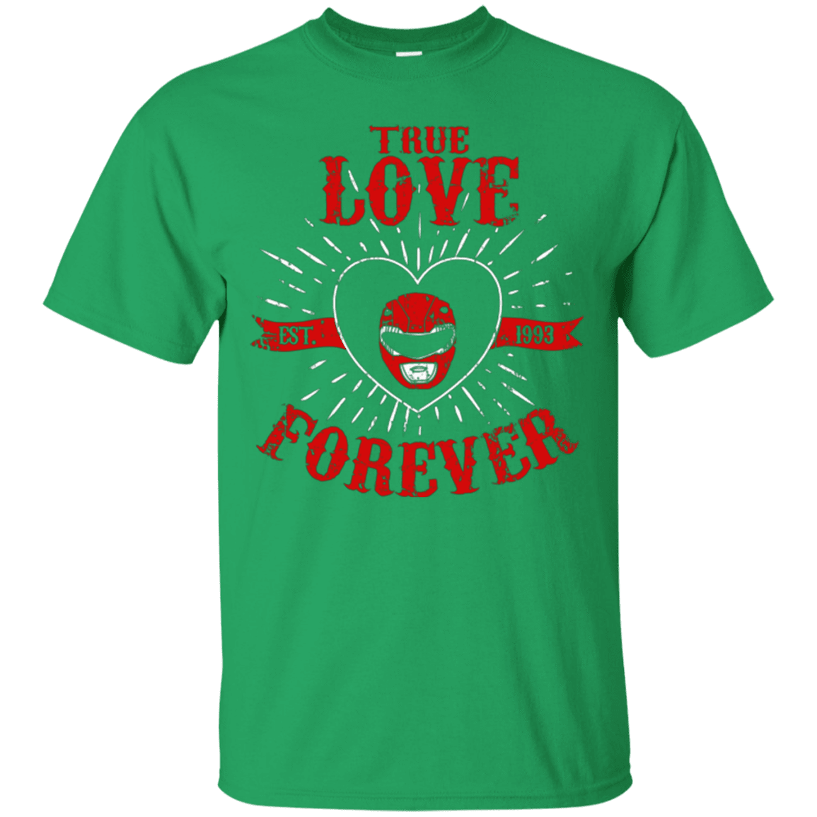 T-Shirts Irish Green / Small True Love Forever Red T-Shirt