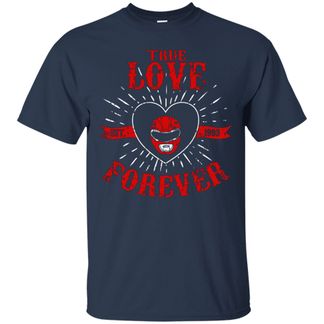 T-Shirts Navy / Small True Love Forever Red T-Shirt