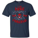 T-Shirts Navy / Small True Love Forever Red T-Shirt