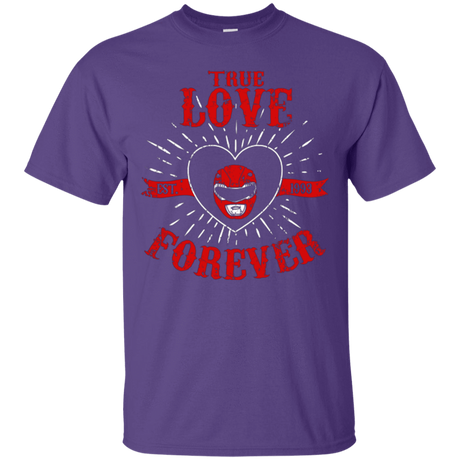 T-Shirts Purple / Small True Love Forever Red T-Shirt