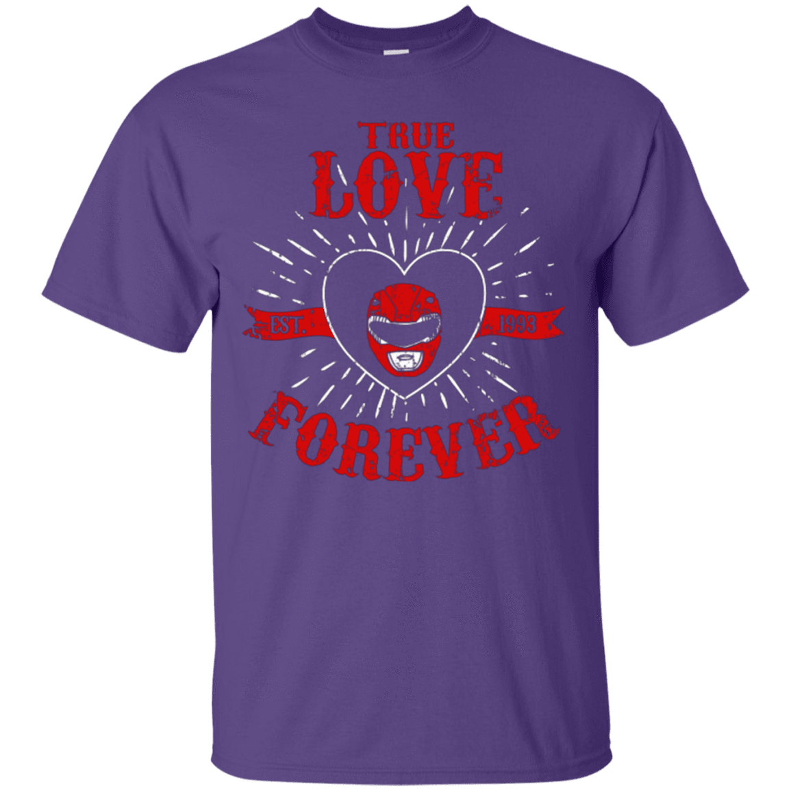 T-Shirts Purple / Small True Love Forever Red T-Shirt