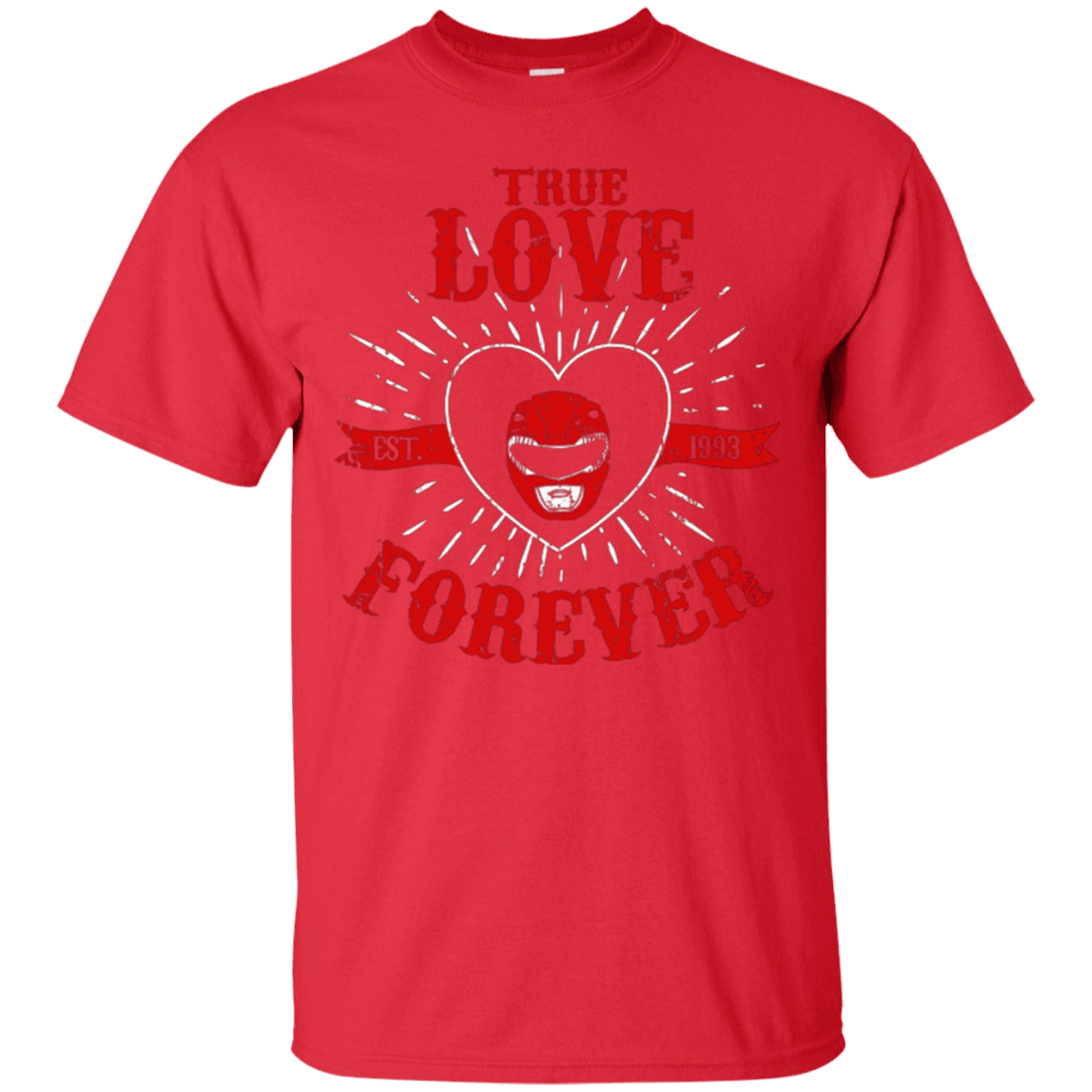 T-Shirts Red / Small True Love Forever Red T-Shirt