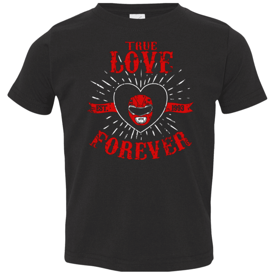 T-Shirts Black / 2T True Love Forever Red Toddler Premium T-Shirt