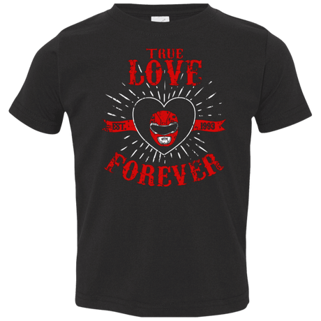 T-Shirts Black / 2T True Love Forever Red Toddler Premium T-Shirt