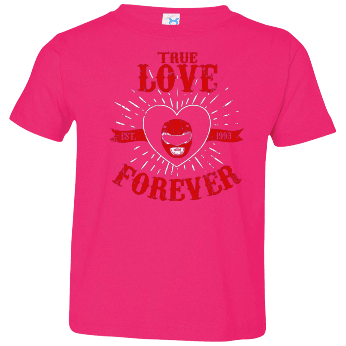 T-Shirts Hot Pink / 2T True Love Forever Red Toddler Premium T-Shirt