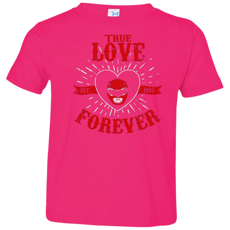 T-Shirts Hot Pink / 2T True Love Forever Red Toddler Premium T-Shirt