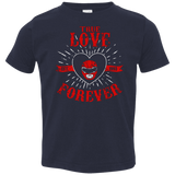 T-Shirts Navy / 2T True Love Forever Red Toddler Premium T-Shirt