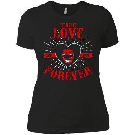 T-Shirts Black / X-Small True Love Forever Red Women's Premium T-Shirt