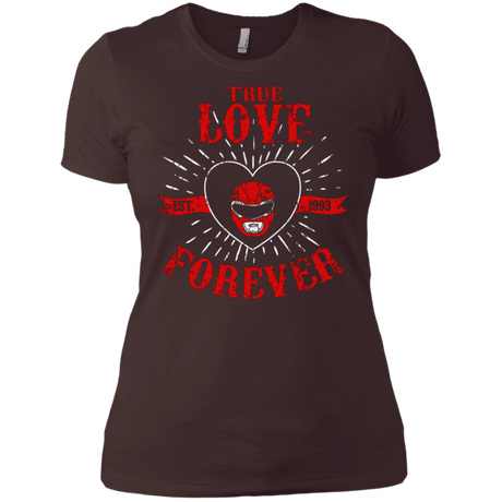 T-Shirts Dark Chocolate / X-Small True Love Forever Red Women's Premium T-Shirt