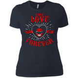 T-Shirts Indigo / X-Small True Love Forever Red Women's Premium T-Shirt