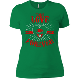 T-Shirts Kelly Green / X-Small True Love Forever Red Women's Premium T-Shirt
