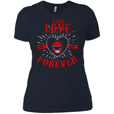 T-Shirts Midnight Navy / X-Small True Love Forever Red Women's Premium T-Shirt
