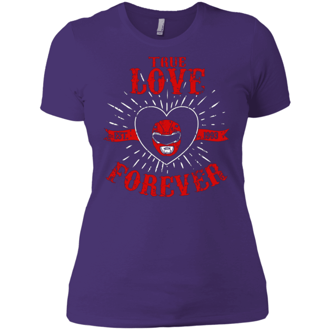 T-Shirts Purple / X-Small True Love Forever Red Women's Premium T-Shirt