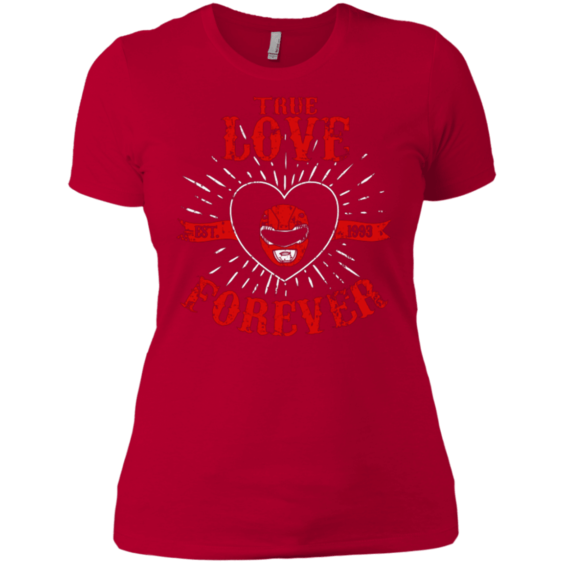 T-Shirts Red / X-Small True Love Forever Red Women's Premium T-Shirt