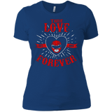 T-Shirts Royal / X-Small True Love Forever Red Women's Premium T-Shirt