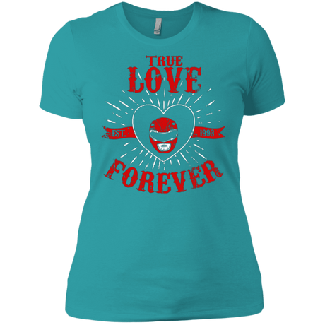T-Shirts Tahiti Blue / X-Small True Love Forever Red Women's Premium T-Shirt
