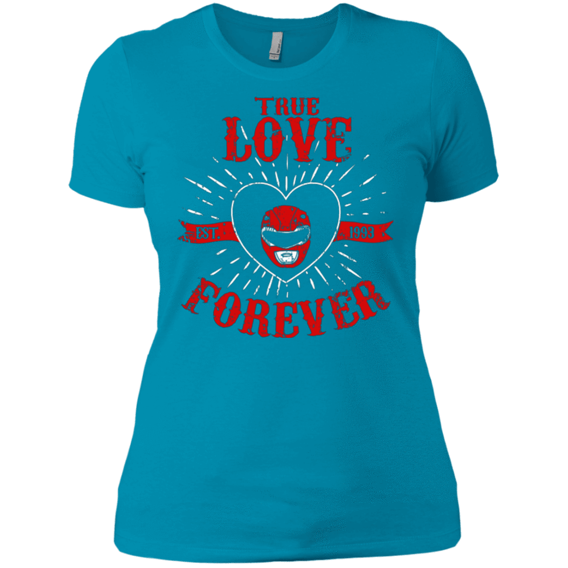 T-Shirts Turquoise / X-Small True Love Forever Red Women's Premium T-Shirt