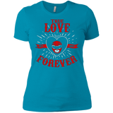 T-Shirts Turquoise / X-Small True Love Forever Red Women's Premium T-Shirt