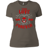 T-Shirts Warm Grey / X-Small True Love Forever Red Women's Premium T-Shirt