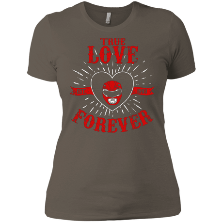 T-Shirts Warm Grey / X-Small True Love Forever Red Women's Premium T-Shirt