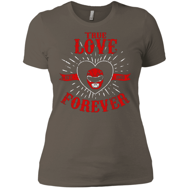 T-Shirts Warm Grey / X-Small True Love Forever Red Women's Premium T-Shirt
