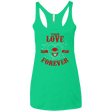 T-Shirts Envy / X-Small True Love Forever Red Women's Triblend Racerback Tank
