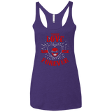 T-Shirts Purple / X-Small True Love Forever Red Women's Triblend Racerback Tank