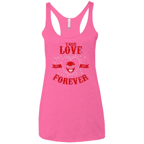 T-Shirts Vintage Pink / X-Small True Love Forever Red Women's Triblend Racerback Tank