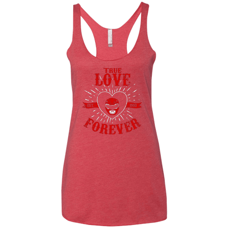 T-Shirts Vintage Red / X-Small True Love Forever Red Women's Triblend Racerback Tank