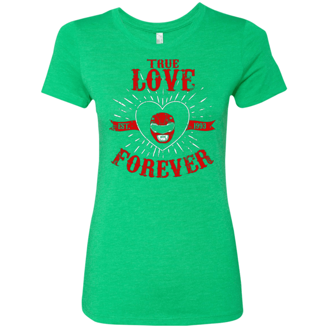 T-Shirts Envy / Small True Love Forever Red Women's Triblend T-Shirt