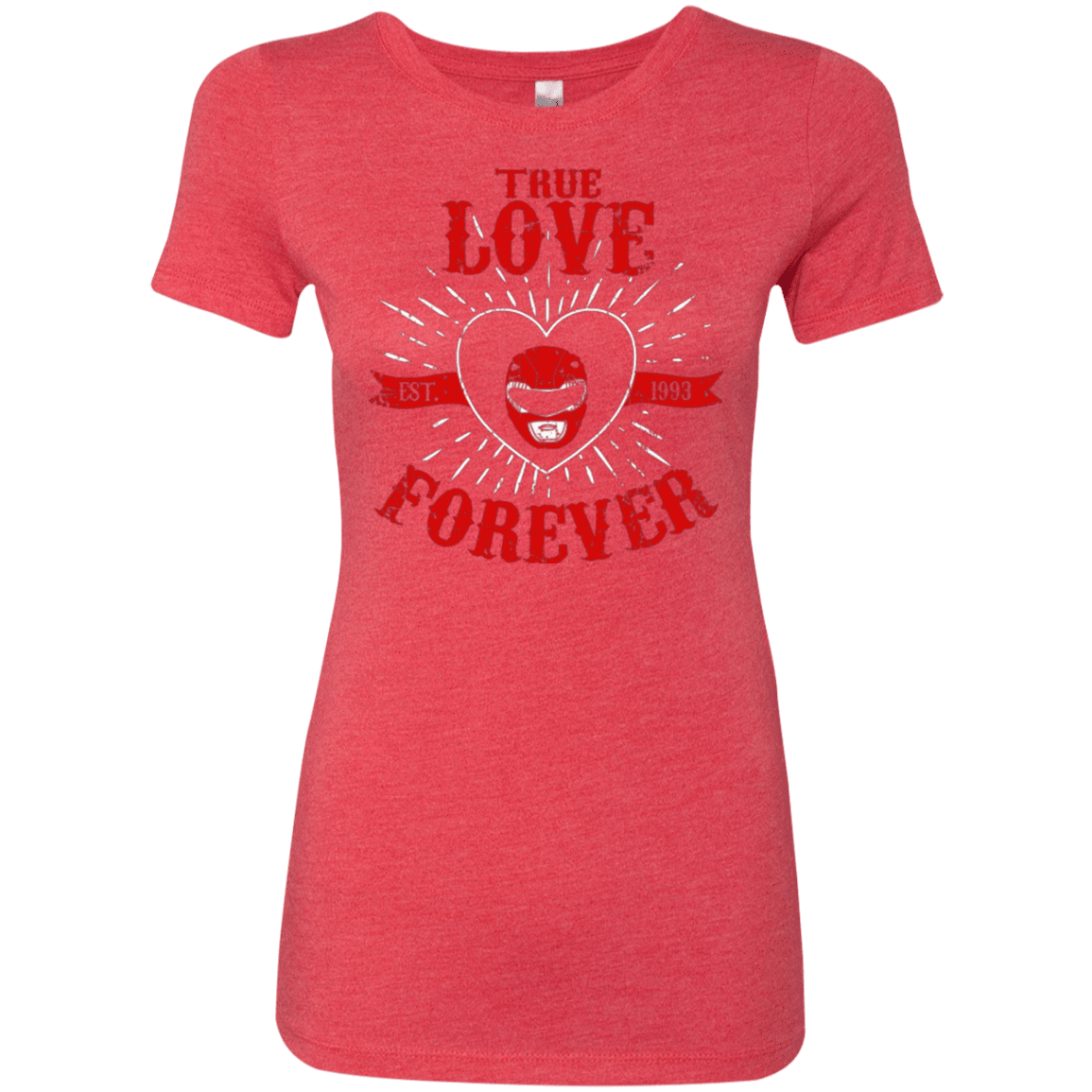 T-Shirts Vintage Red / Small True Love Forever Red Women's Triblend T-Shirt