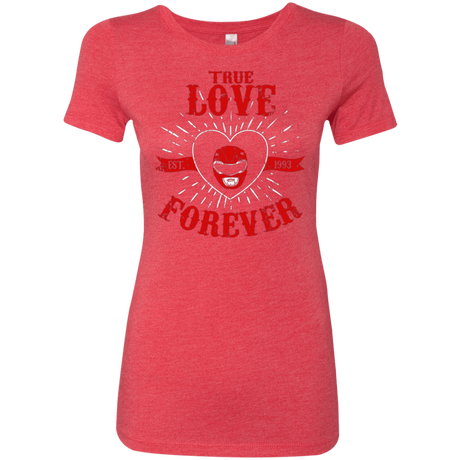 T-Shirts Vintage Red / Small True Love Forever Red Women's Triblend T-Shirt