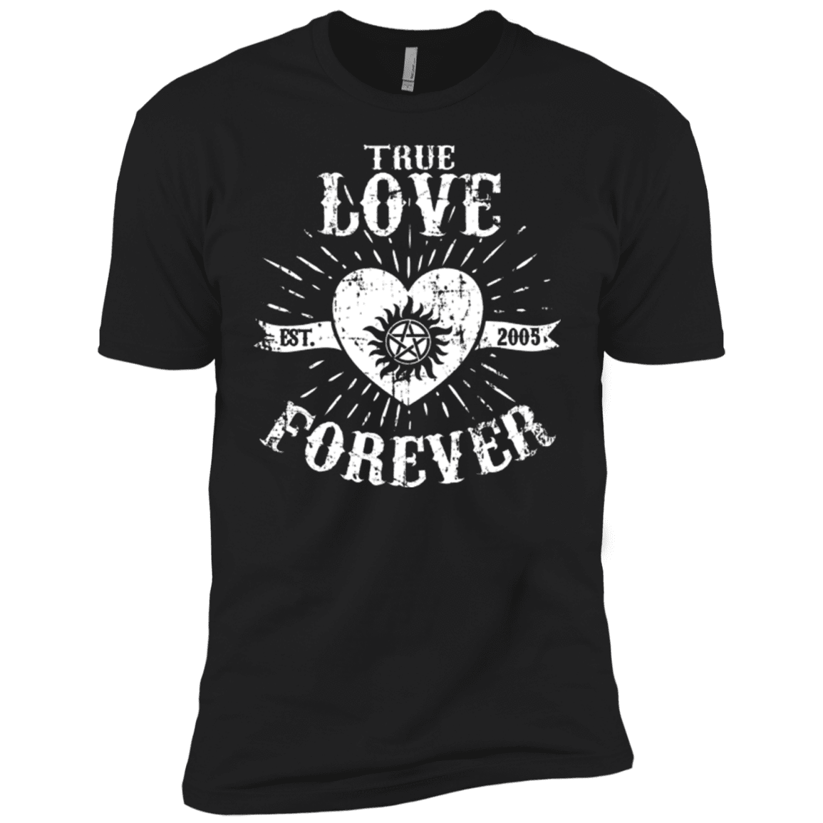 T-Shirts Black / YXS True Love Forever Supernatural Boys Premium T-Shirt