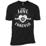 T-Shirts Black / YXS True Love Forever Supernatural Boys Premium T-Shirt