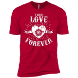 T-Shirts Red / YXS True Love Forever Supernatural Boys Premium T-Shirt