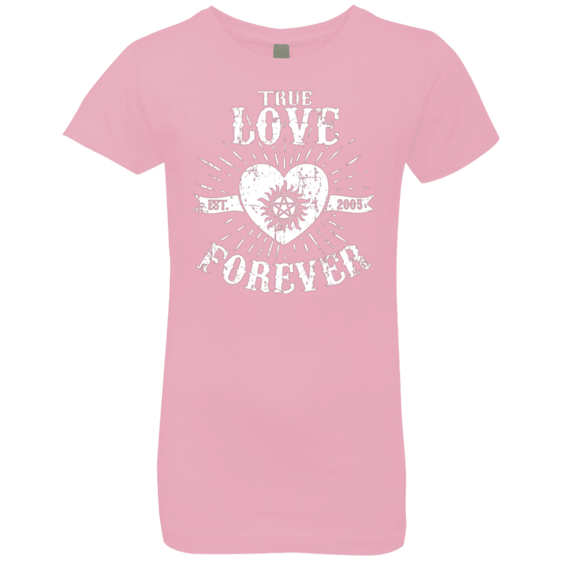 T-Shirts Light Pink / YXS True Love Forever Supernatural Girls Premium T-Shirt