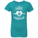 T-Shirts Tahiti Blue / YXS True Love Forever Supernatural Girls Premium T-Shirt