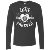 T-Shirts Heavy Metal / Small True Love Forever Supernatural Men's Premium Long Sleeve