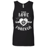 T-Shirts Black / Small True Love Forever Supernatural Men's Premium Tank Top