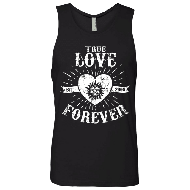 T-Shirts Black / Small True Love Forever Supernatural Men's Premium Tank Top