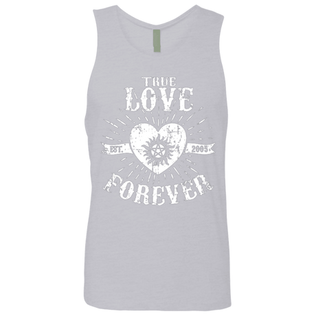 T-Shirts Heather Grey / Small True Love Forever Supernatural Men's Premium Tank Top
